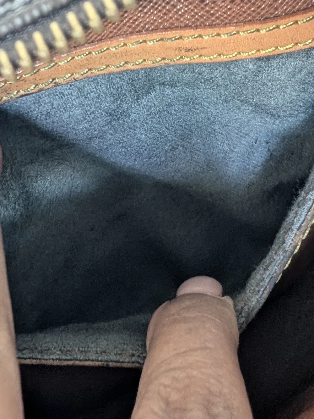 Louis Vuitton Blois Brown Monogram Crossbody Bag